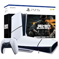 Consola PS5 Slim con Lectora + Bundle Call of Duty Black Ops 6 - 1TB SSD Sony